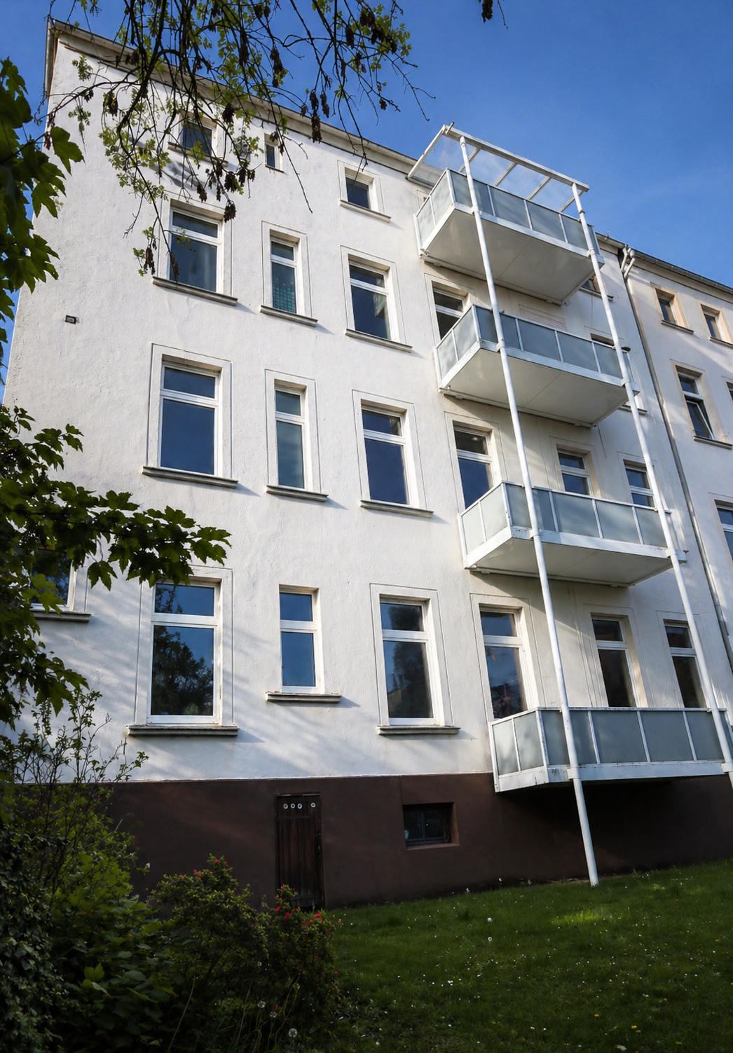 Hausrückseite